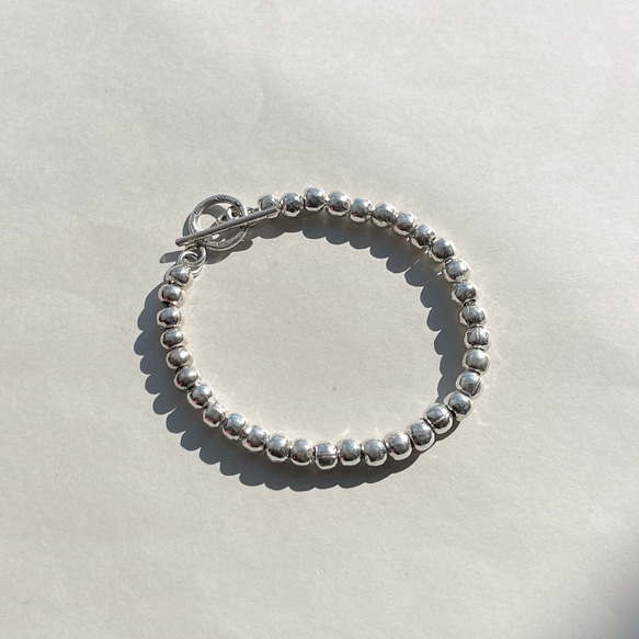 White silver bracelet Ⅱ（Karen Silver×SV925）2022秋冬新作 2枚目の画像