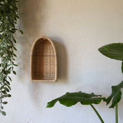 ラタン製壁掛け ドム型 大 その他インテリア雑貨 Momo Rattan 通販
