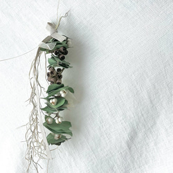 ポポラスのスモークガーランド / ドライフラワー リース ガーランド