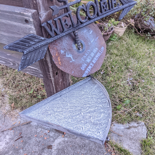 手作りのガーデンピック（風見鶏） ジャンクガーデン/ ガーデン