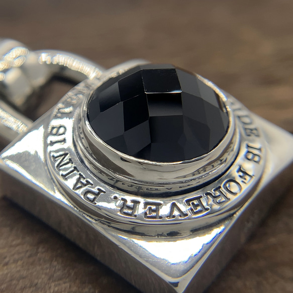 南京錠 ネックレス/シルバー925 つけっぱなし/シルバーネックレス メンズ/パンクロック/男性へのプレゼント/137 IS