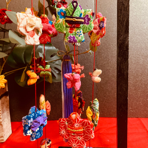 ハンドメイドサルボボの吊るし飾り