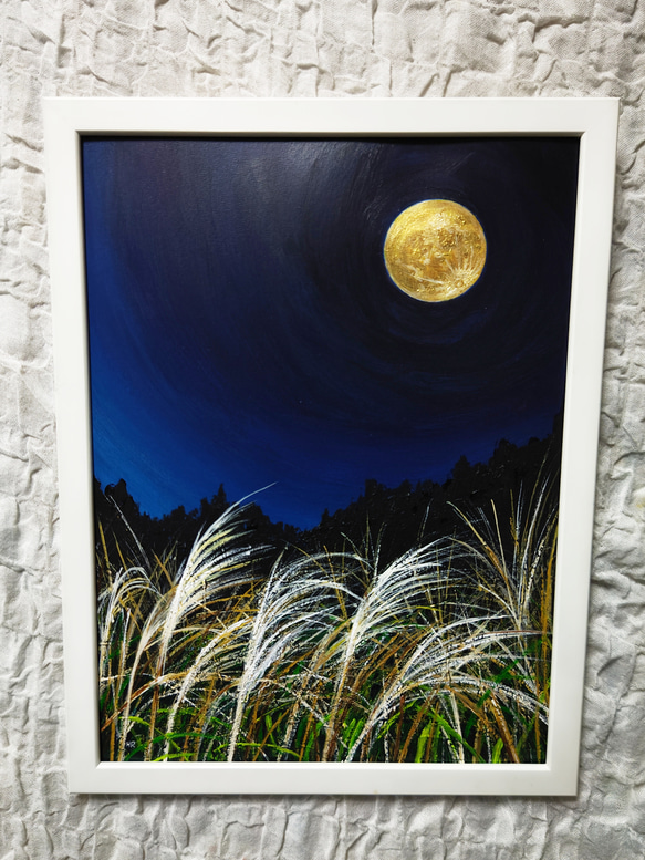 油絵 絵画 【十五夜の黄金の月】 絵画 HR 通販 14983186 油絵 絵画 【十五夜の黄金の月】 絵画 HR 通販 14983186
