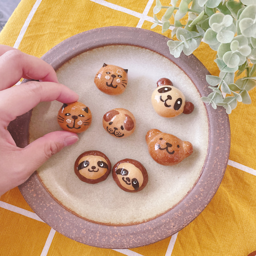 マグネット 本物のパンで作ったミニチュアパン その他雑貨 Sakurannbo