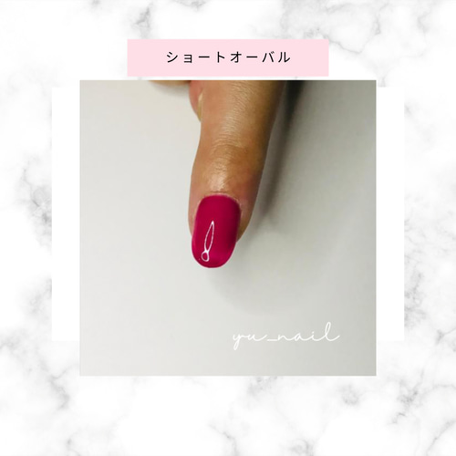 計測用ネイルチップ ネイルチップ（つけ爪） yu_nail5823 通販