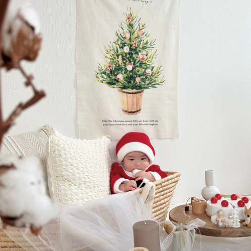 クリスマスタペストリー] クリスマス｜おうちスタジオ｜ツリー