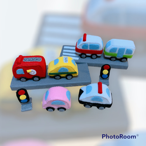 オーダー制』フェルトおもちゃ 乗り物シリーズ おもちゃ・人形