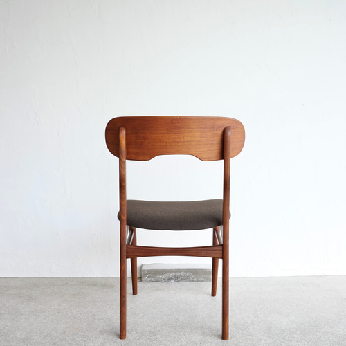 DENMARKヴィンテージ チーク　ダイニングチェア 北欧ビンテージ/ダイニングチェア/Kvadrat/Hallingdal65/チーク
