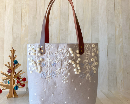 刺繍トートバッグ 受注製作 | iichi 日々の暮らしを心地よくする