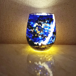 クリスマス キリスト降誕キャンドルホルダー【マリア様と赤子のイエス