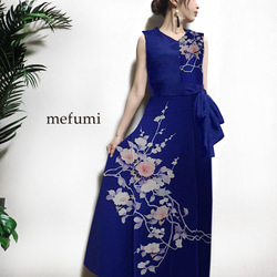 受注制作 ✳︎1点物 ✳︎ アンティーク 正絹 着物リメイク フォーマル