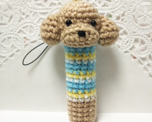 あみぐるみ リップケース トイプードル その他ケース mikan-ya 通販