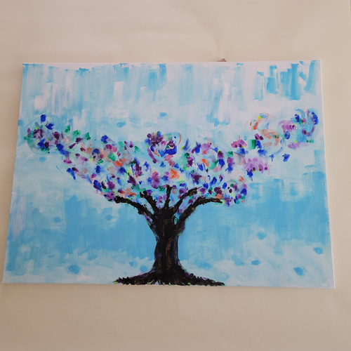 o*i様 「 乗せてゆくあの壁の向こうへ 」｜絵画 原画 抽象画 動物画 ドロー k*i様 「 去るもの追わず 」｜絵画 原画 抽象画 絵 動物画