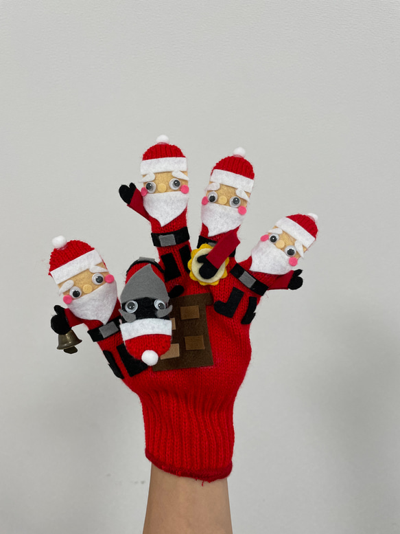 クリスマス〉食いしん坊サンタクロースホットドッグ