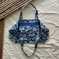 遠州織物「マチたっぷりトートバッグ」 6種 17枚目の画像