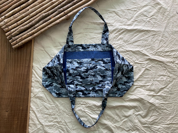 遠州織物「マチたっぷりトートバッグ」 6種 17枚目の画像