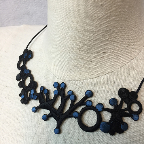 海の泡 刺繍ネックレス 063 ネックレス・ペンダント ga.la 通販