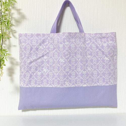 図書袋 絵本バッグ 通園バッグ ダマスクプリンセス 図書袋 絵本バッグ