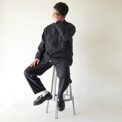 福袋套裝＆襯衫（尺寸和顏色選擇） 男士協調套裝（黑色）七五三入學儀式畢業典禮辦公室 第7張的照片
