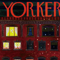 クリスマスツリー、クリスマスポスター、『The New Yorker』の表紙、シンプルなインテリアに。【T-0296】 10枚目の画像
