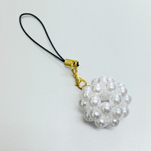 ワールド　ピース　ストラップ　赤　ガラス　地球 ビーズ 『バラビーズ 丸大 No.992』 TOHO BEADS トーホービーズ