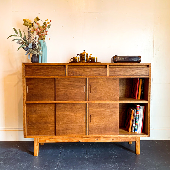 VINTAGE WIDE CHEST2 サイズ変更可能‼︎ 本棚 チェスト 北欧 VINTAGE WIDE CHEST2 サイズ変更可能‼︎ 本棚 チェスト 北欧