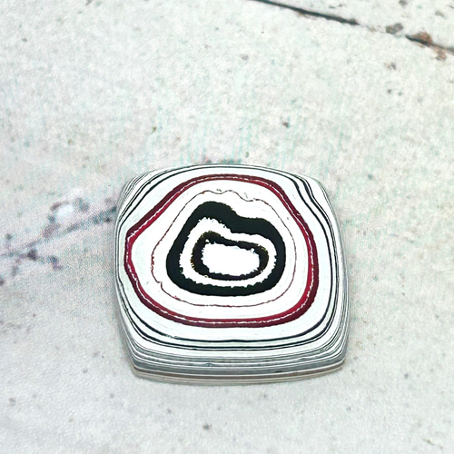 1100. 希少石！コレクター品 フォーダイト デトロイトメノウ ヘアゴム