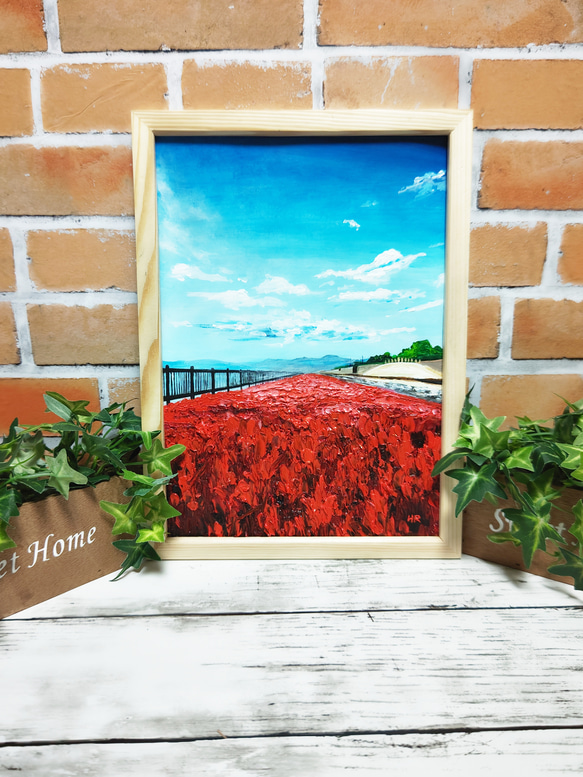 油絵 絵画 【海の紅葉】 油絵 絵画 【海の紅葉】 絵画 HR 通販 14989056｜Creema(クリーマ)