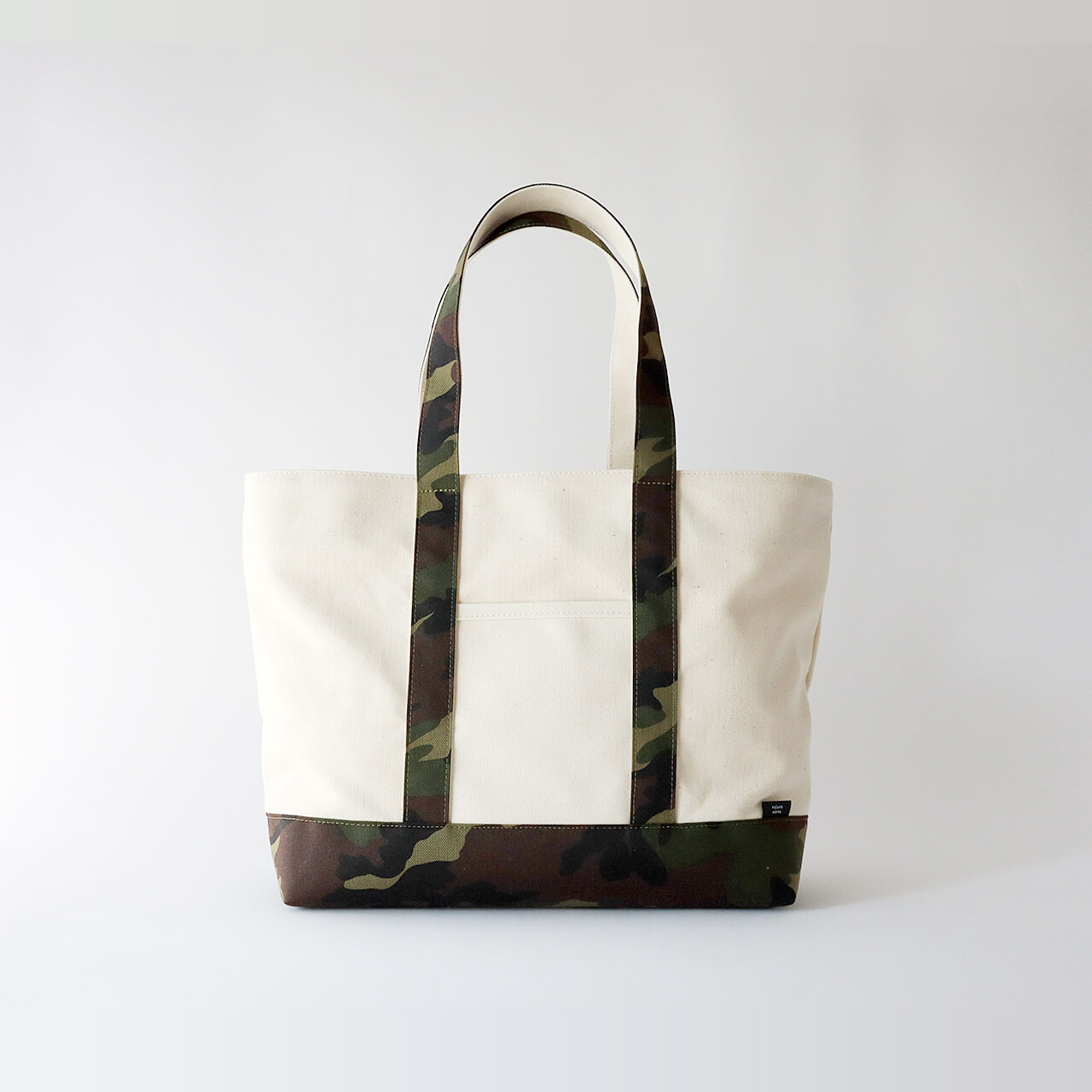 【nikeita】ハンドメイド　コーデュラナイロン　トートバッグ　カモフラ