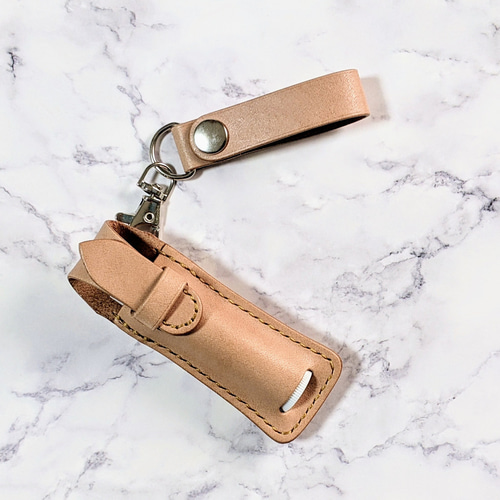 リップスティックケース 新色追加】本革製リップスティックケース 牛革 レザー リップ