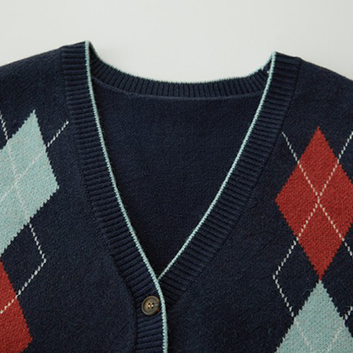 ローヘン　22AW Vネックニットベスト　ウール　キレカジ　ゆったり（1295） ローヘン 22AW Vネックニットベスト ウール キレカジ ゆったり