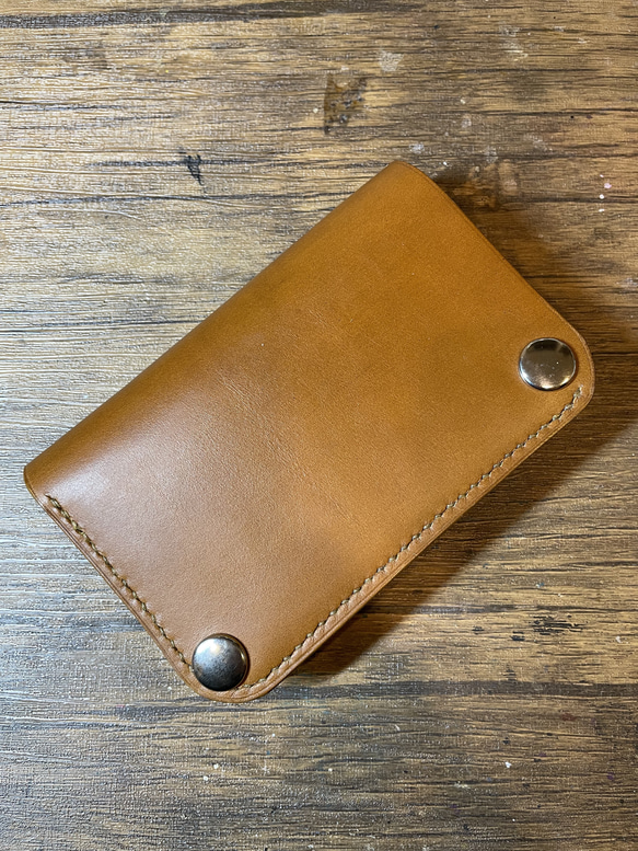 即納』WK-06 ミドルトラッカーウォレット クロムエクセル モカ 長財布