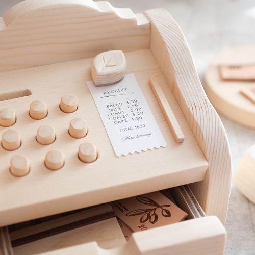 classic register アンティークへ育てる 木製レジスター