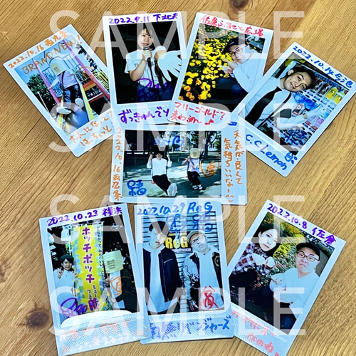 南無ズ 秋のランダムチェキ 写真・グラフィック THE 南無ズ 通販