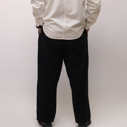 &lt;OSOCU&gt; bishu-wool baloon Bishu Wool 7 Wool Pants 黑色 第5張的照片