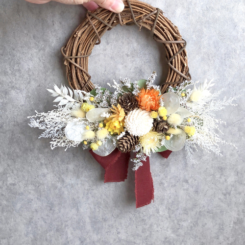 2wayしめ縄飾り 交換用リースセット Creema限定 お正月飾り S1 しめ縄