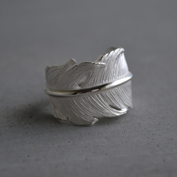 [FEATHER] Ring Large (SILVER925) 2枚目の画像