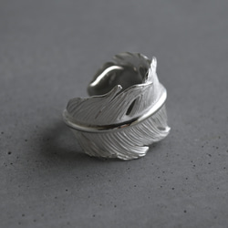 [FEATHER] Ring Large (SILVER925) 3枚目の画像