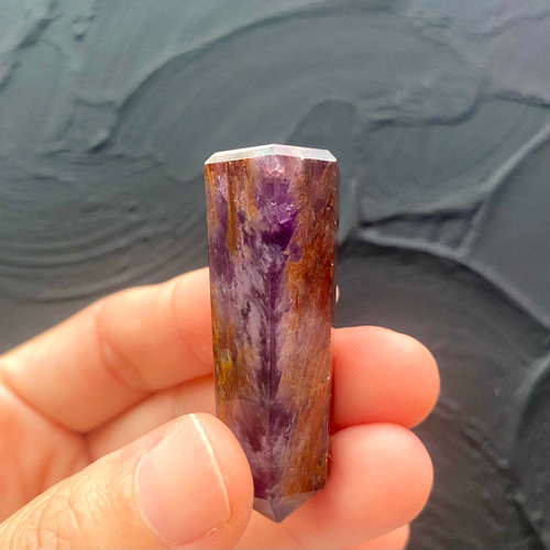 エンジェルフェザーアメジストポイント 〜spirit quartz〜 天然石