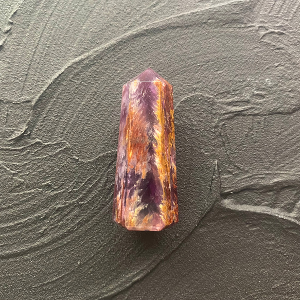 エンジェルフェザーアメジストポイント 〜spirit quartz〜 天然石