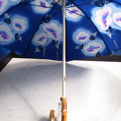 浴衣から生まれた日傘　真つ白き コートの下の謀（はかりごと）【限定品】 10枚目の画像