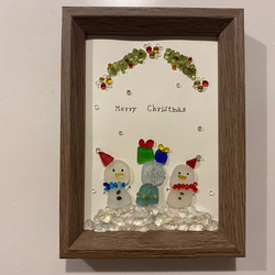 WOL  シーグラスアート　お地蔵さん WOL シーグラスアート お地蔵さん