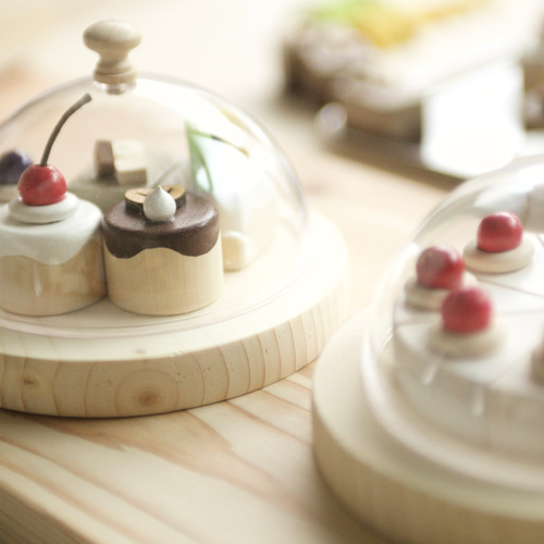 petit cake set 木のおもちゃ ケーキ おままごと 木製