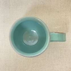 マグカップ　〜レトロな翠色〜（250ml） 4枚目の画像