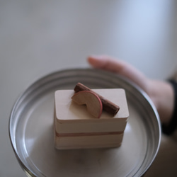 millefeuille set オシャレなおままごと フランス パティスリー 豪華セット 木のおもちゃ 9枚目の画像