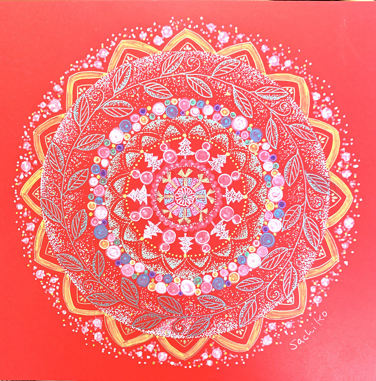オリジナル曼荼羅アート（原画）