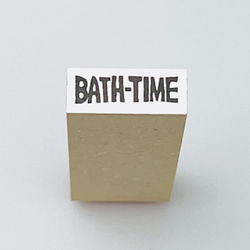 【BATH-TIME(入浴)】英字スケジュール文字はんこ＊8㎜×20㎜＊ラバースタンプ＊R742_o 2枚目の画像
