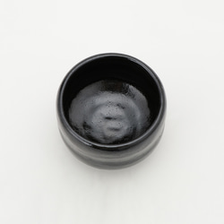 「楽入印　黒楽茶碗」　茶道具　抹茶碗　楽焼 4枚目の画像