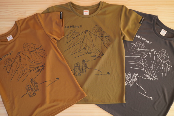 Go Hiking !! Dry T Shirt W's 2枚目の画像