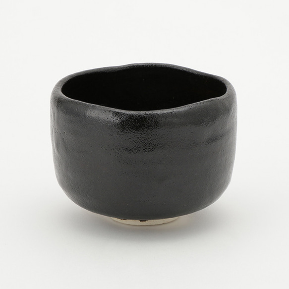 ☆初心者の方にも☆ 抹茶碗〚黒楽茶碗〛 楽焼 楽入窯製 茶道具 贈答品